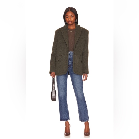 Agolde 90s Pinch Waist Jeans Range Women’s Size 27 Dark Denim Raw Hem Straight - Picture 3 of 16